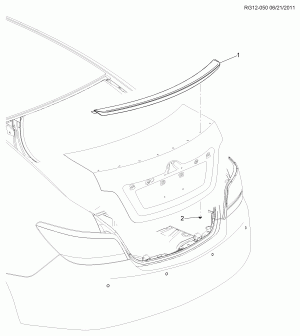 SPOILER/REAR COMPARTMENT LID