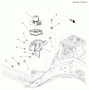 BRAKE PRESSURE MODULATOR VALVE