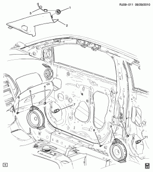 AUDIO SYSTEM/SPEAKERS (6-SPEAKER UW6)