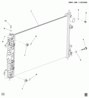 RADIATOR ASM (LAF/2.4J,LF1/3.0C)