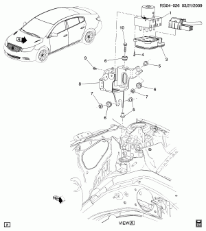 BRAKE PRESSURE MODULATOR VALVE