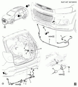 SENSOR SYSTEM/FRONT & REAR OBJECT (UFR)