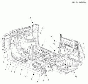 ЗАГЛУШКА/КУЗОВ
