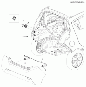SENSOR SYSTEM/REAR OBJECT