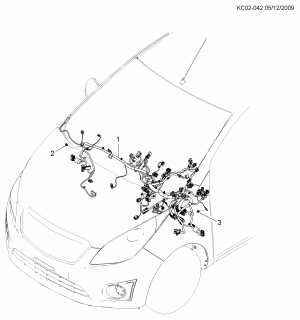 WIRING HARNESS/INSTRUMENT PANEL