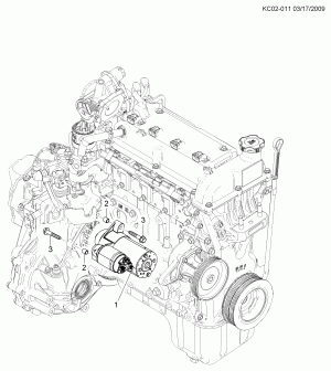 STARTER MOTOR MOUNTING