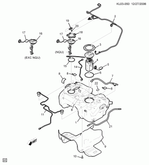 FUEL TANK (LD9,LU1,EXC (NQT))