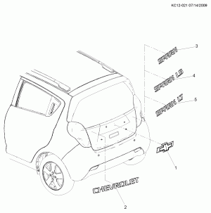 ДЕКОРАТИВНАЯ ОТДЕЛКА/КУЗОВ