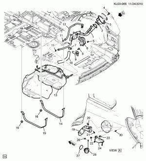 FUEL TANK MOUNTING DIESEL