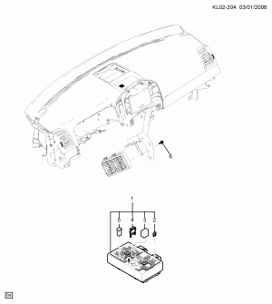 РЕЛЕ/ПРИБОРНЫЙ ОТСЕК