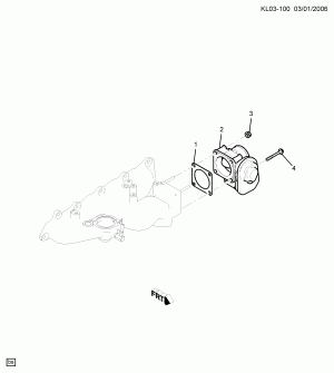 THROTTLE BODY (LLW/2.0R,LMN/2.0U)