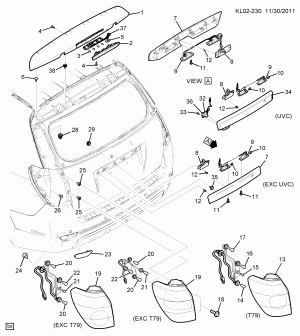 ЛАМПЫ/ЗАДНИЕ