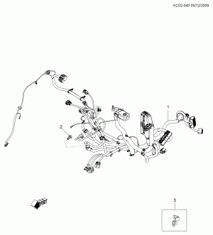 WIRING HARNESS/ENGINE (LMT/1.0-1)