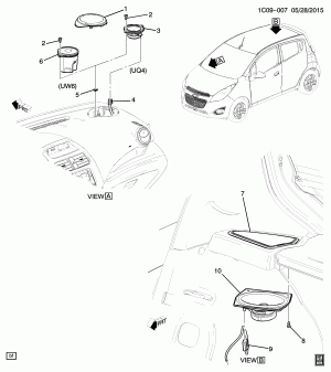 AUDIO SYSTEM/SPEAKERS