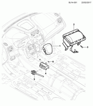 СИСТЕМА НАДУВНЫХ ПОДУШЕК БЕЗОПАСНОСТИ ВОДИТЕЛЬ И ПАССАЖИРЫ