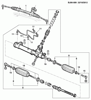 ГИДРАВЛИЧЕСКАЯ СИСТЕМА РУЛЕВОГО УПРАВЛЕНИЯ