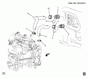 HOSES & PIPES/HEATER (LAF/2.4J)