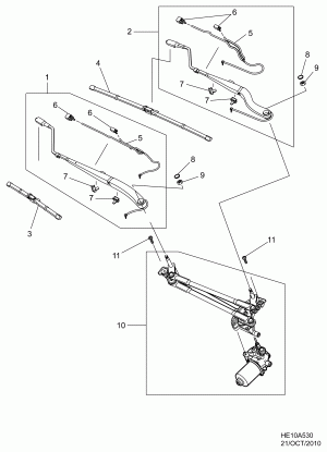 WIPER SYSTEM/WINDSHIELD