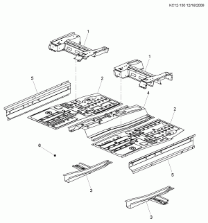 ЛИСТОВОЙ МЕТАЛЛ КУЗОВА PART 4 НИЖНЯЯ ЧАСТЬ КУЗОВА