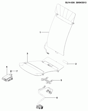 СИДЕНЬЕ В СБОРЕ/ПАССАЖИРА PART 4 СИДЕНЬЕ С ПОДОГРЕВОМ