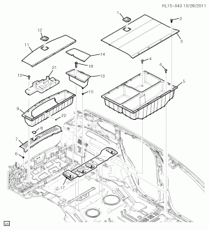 COMPARTMENT/REAR STORAGE