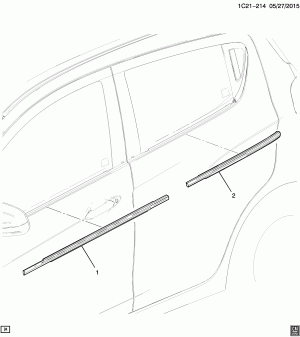 MOLDING PKG/WINDOW BELT