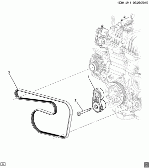 PULLEYS & BELTS/ACCESSORY DRIVE (C60)