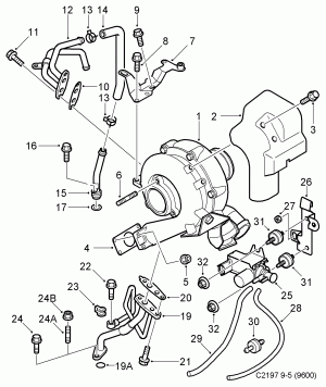 Турбокомпрессор, (2002-2005) , D308L