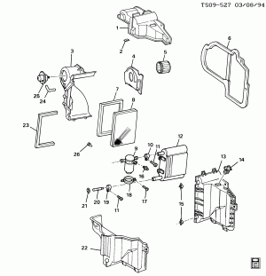 A/C & HEATER MODULE ASM (L35/4.3W)(C60)
