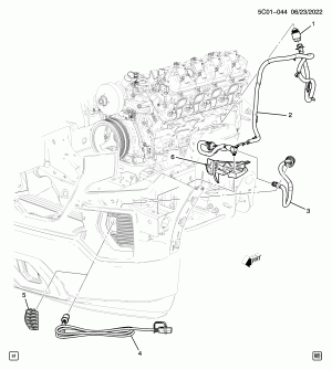 ОБОГРЕВАТЕЛЬ БЛОКА ДВИГАТЕЛЯ (G.M.C. Z88, L82/5.3F, ОБОГРЕВАТЕЛЬ K05)