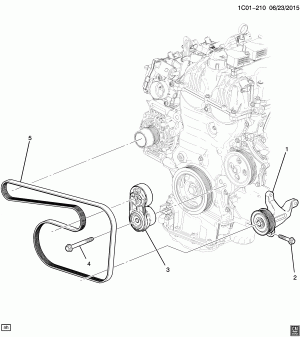 PULLEYS & BELTS/ACCESSORY DRIVE (C41)
