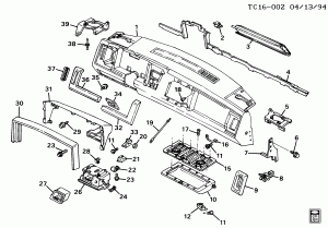 INSTRUMENT PANEL & RELATED PARTS PART 2