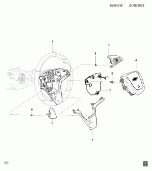 РУЛЕВОЕ КОЛЕСО (W1E,EXC (K34))