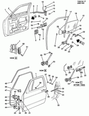 DOOR HARDWARE/SIDE FRONT