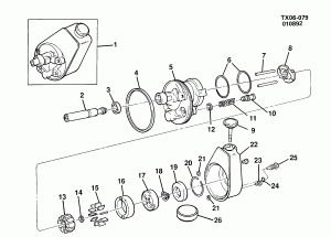 STEERING PUMP ASM (LB4/4.3Z,LU2/4.3B,L35/4.3W)