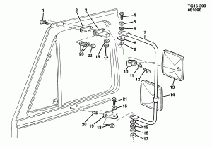 MIRROR/OUTSIDE REAR VIEW (W/DUAL MIRRORS)