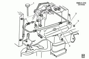 AUTOMATIC TRANSMISSION OIL COOLER PIPES W/INDICATOR(LD8/4.6Y,L37/4.6-9)