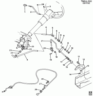 SHIFT CONTROL/AUTOMATIC TRANSMISSION