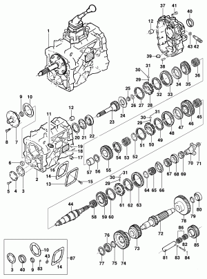 Transmission components - Option M37 - ZF