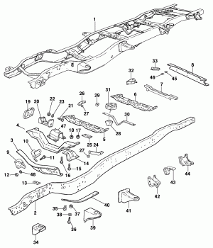 Chassis - GMC 6100 - 6150
