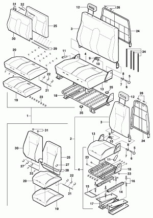 Front seat - Isringhausen