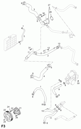 ВОДЯНОЙ НАСОС И ФИТИНГИ