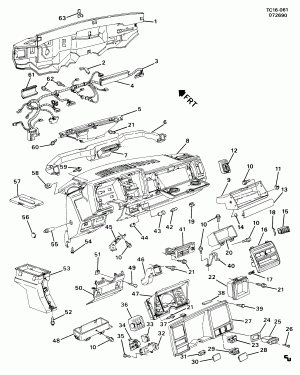 INSTRUMENT PANEL & RELATED PARTS PART 1