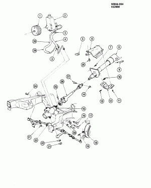 STEERING SYSTEM & RELATED PARTS