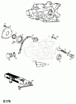 МАСЛЯНЫЙ НАСОС И ФИТИНГИ