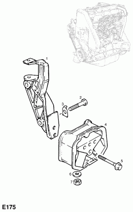 КРЕПЛЕНИЯ ДВИГАТЕЛЯ (ПРОДОЛЖ.)
