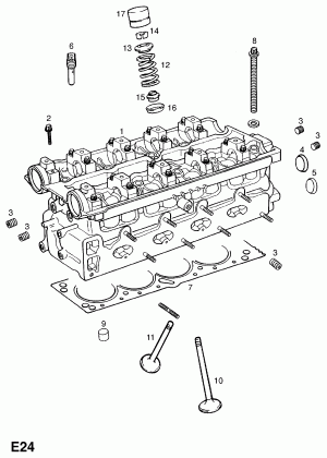 ГОЛОВКА ЦИЛИНДРА, ЗАГЛУШКИ И ПРОКЛАДКА