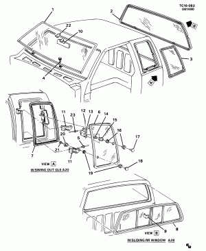 WINDSHIELD & WINDOWS
