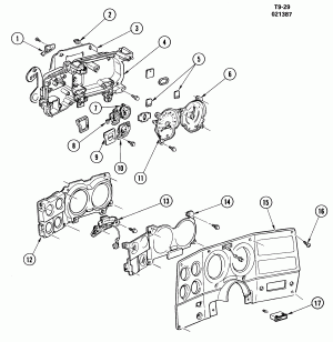 CLUSTER ASM/INSTRUMENT PANEL