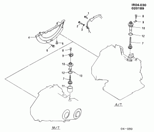 SPEEDOMETER DRIVEN GEAR & CASE COVER